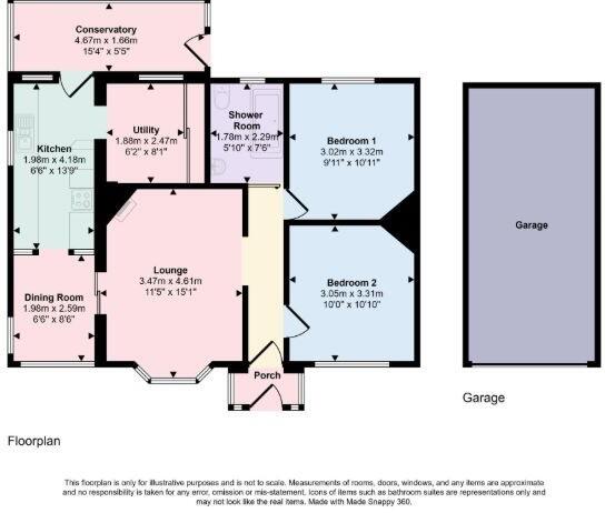 Alwyn, Kings Head Hill, Bridport, Dorset, DT6 3DZ floorplan