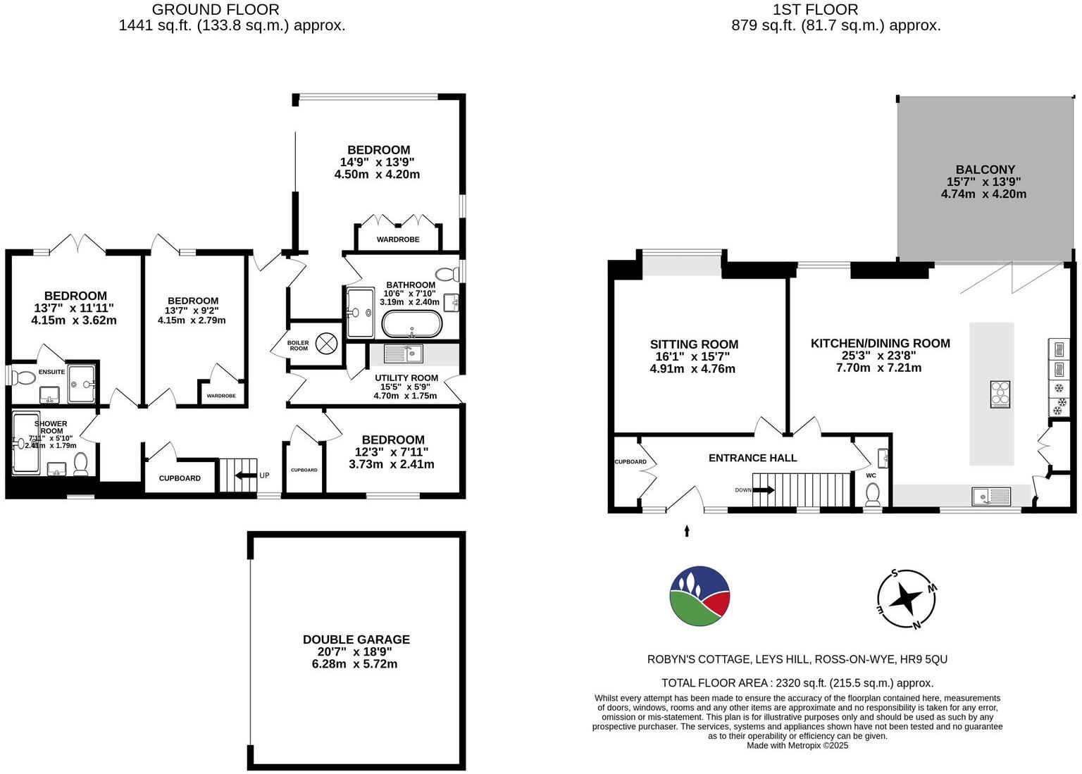 Leys Hill, Walford, Ross-on-Wye floorplan