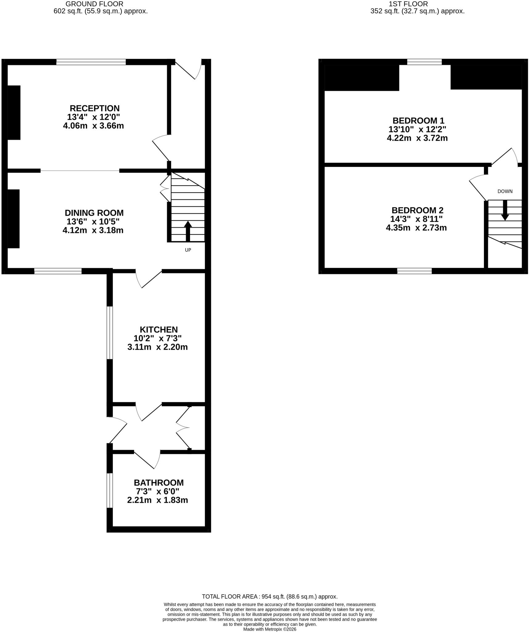 Lake View, Station Town, Wingate, County Durham, TS28 floorplan