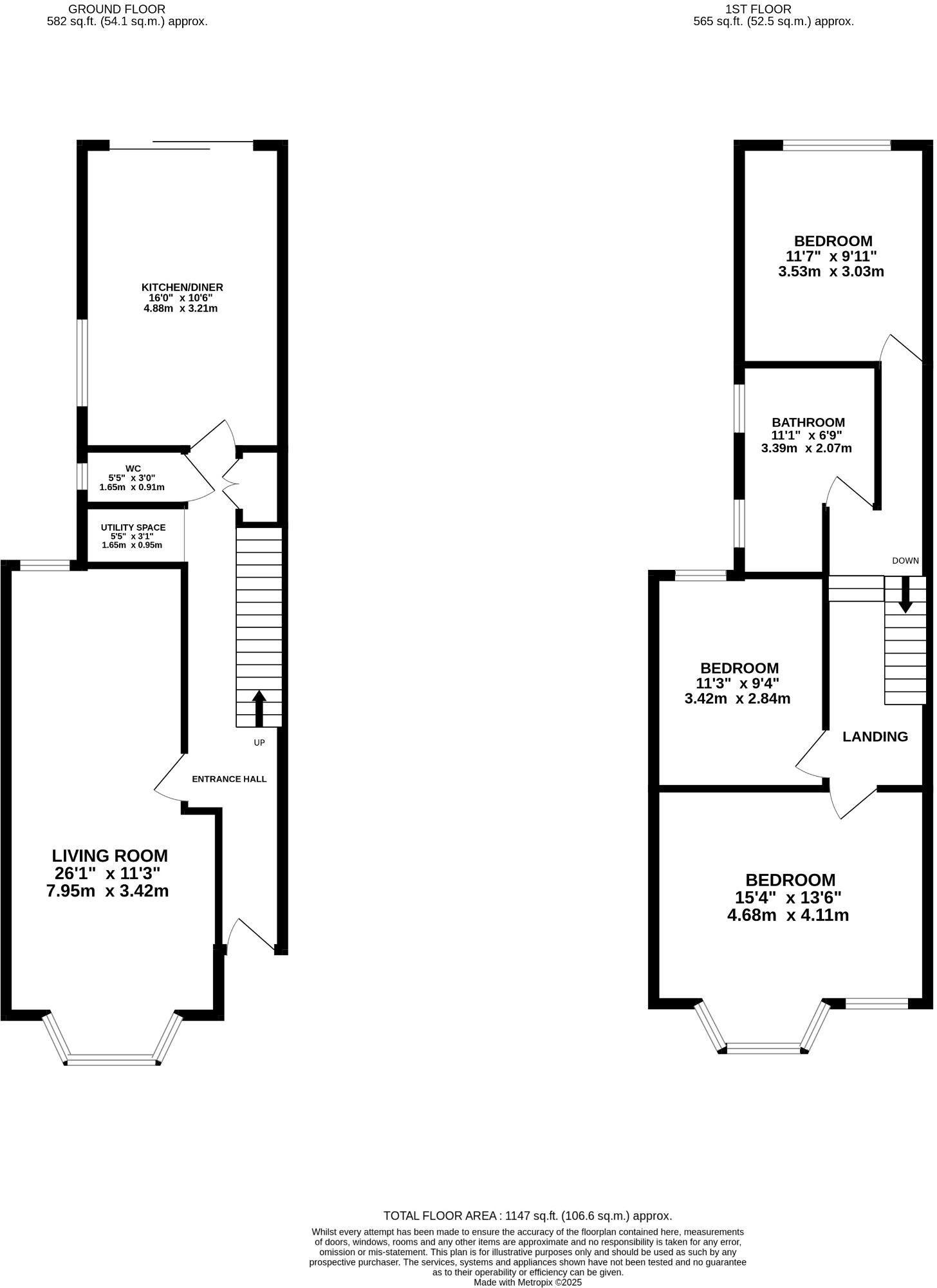 Lansdowne Road, Canton, Cardiff floorplan