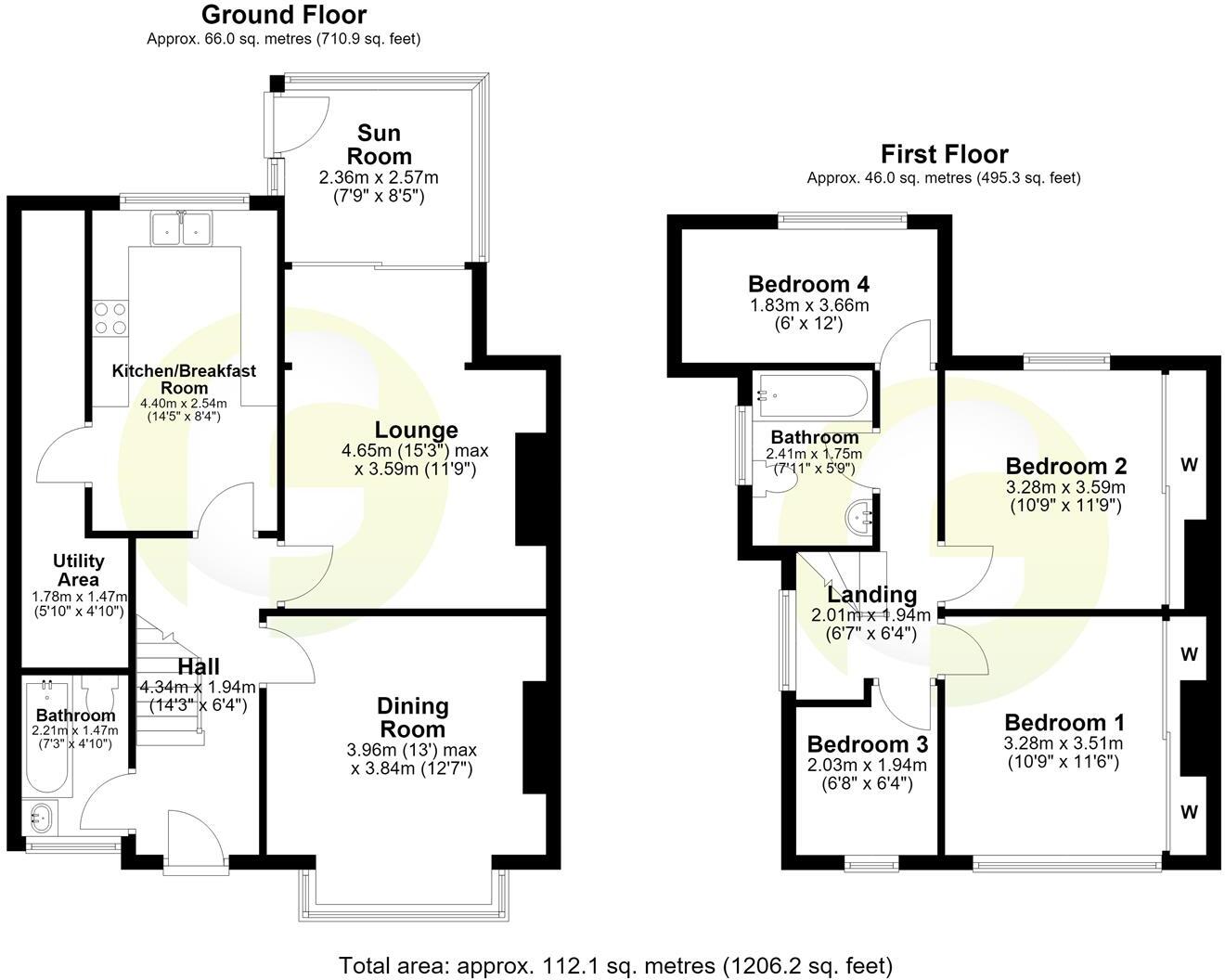 Willoughby Road, North Shields floorplan