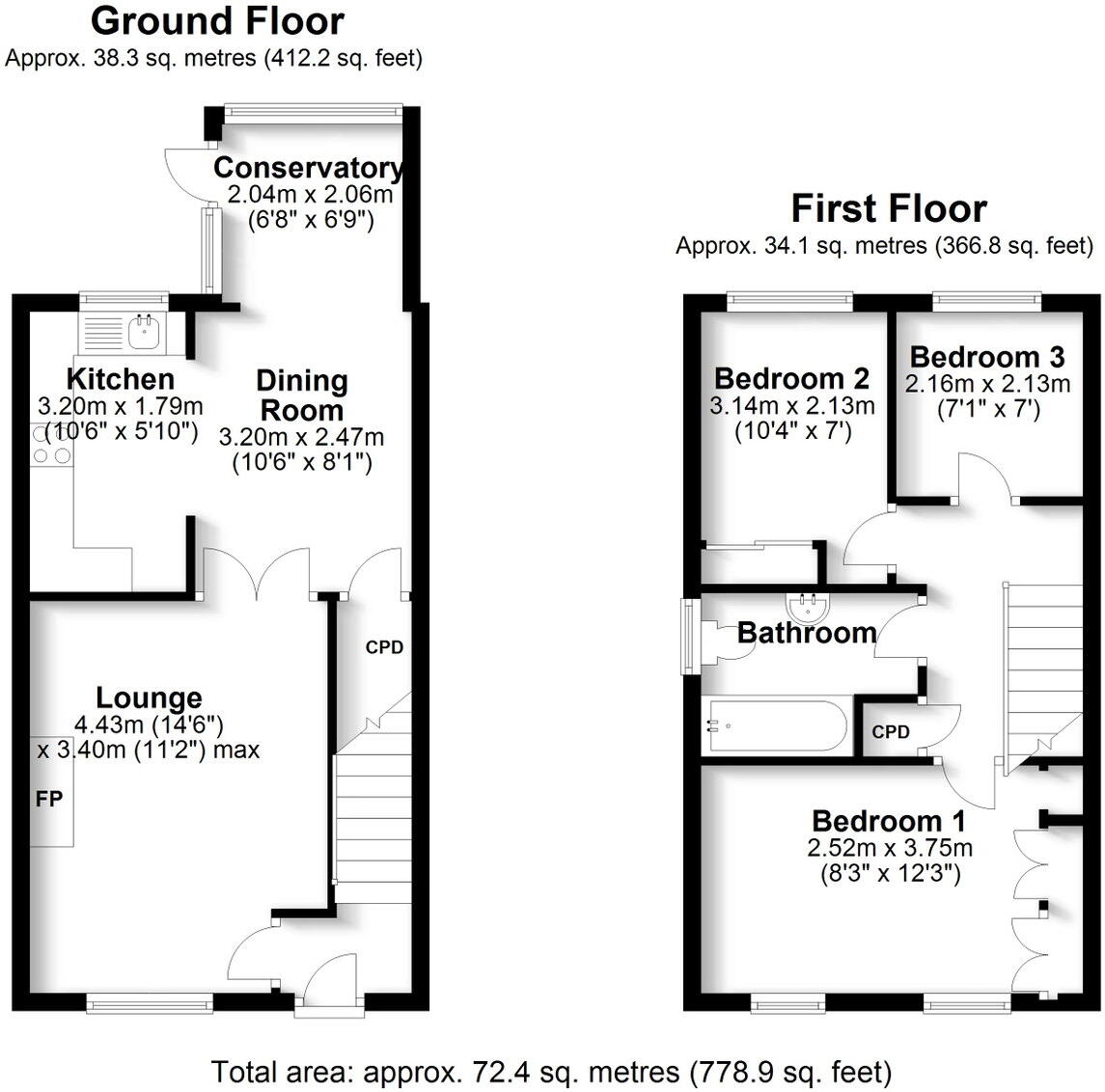 Ottery St Mary floorplan