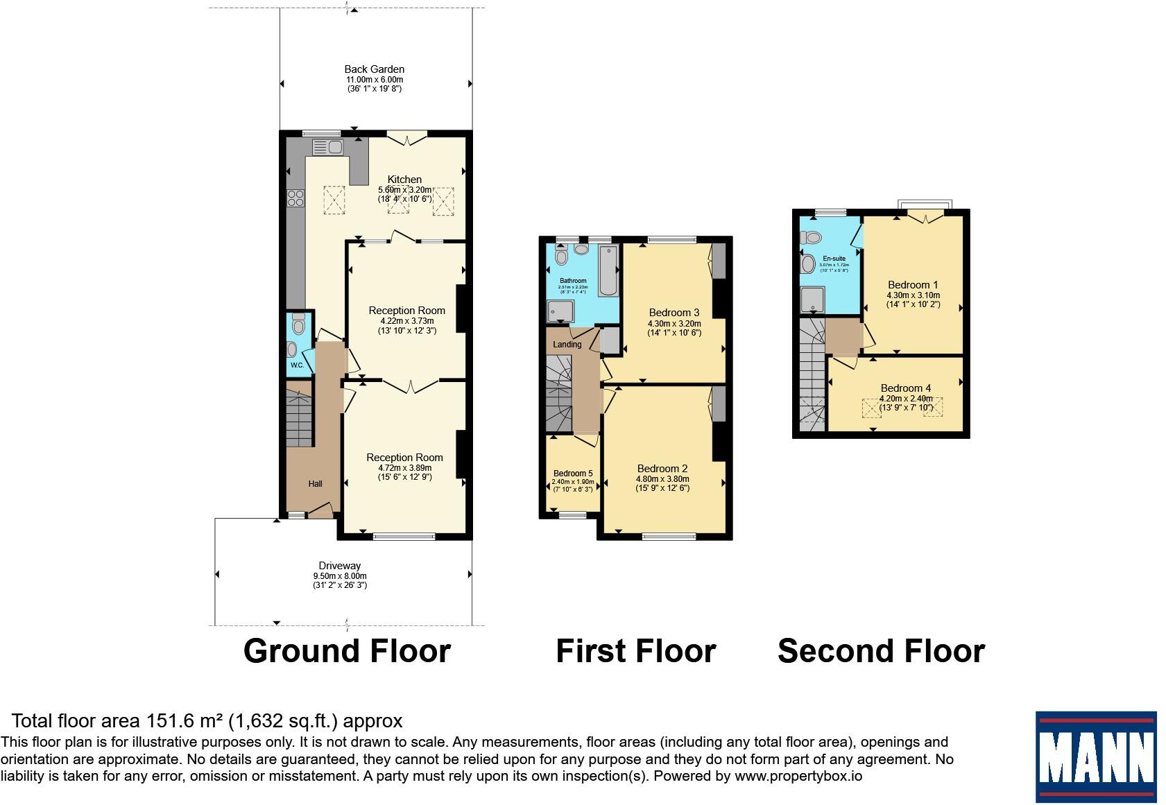 Tannsfeld Road, London, SE26 floorplan