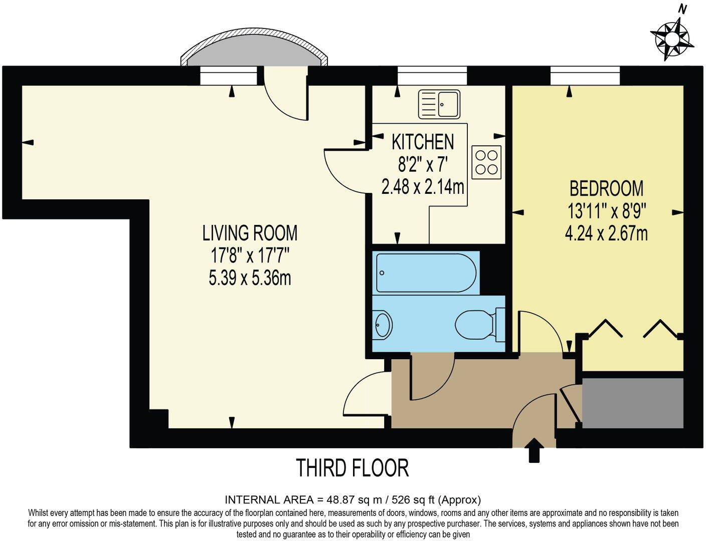 The Parade, Epsom, KT18 5DP floorplan