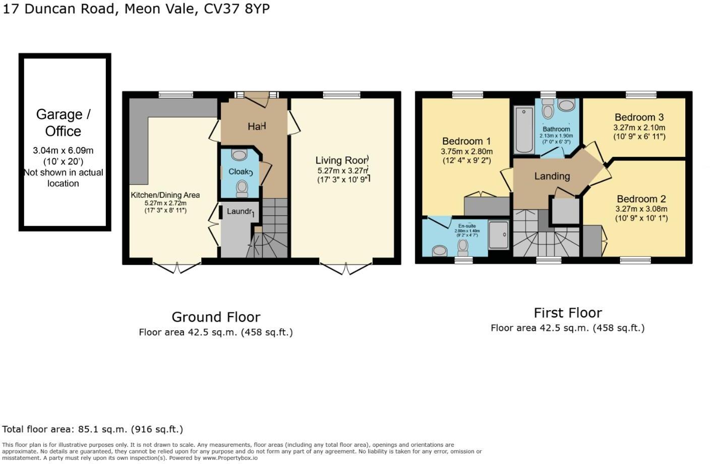 Duncan Road, Meon Vale, Stratford-upon-Avon floorplan