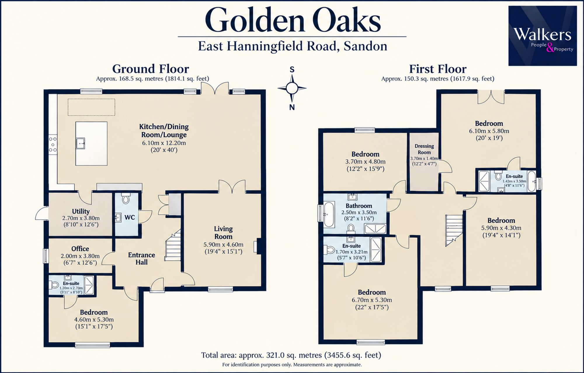 'Golden Oaks', East Hanningfield Road, Sandon floorplan