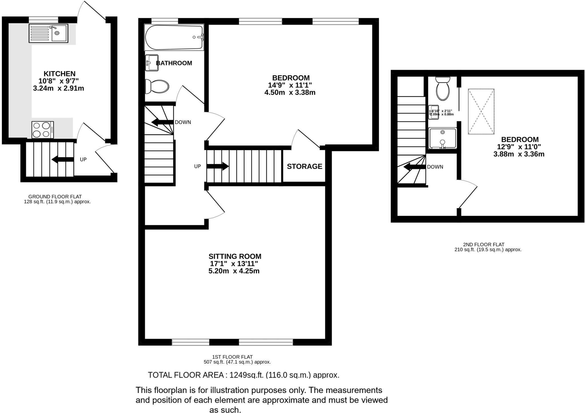 Luton Road, Harpenden, AL5 floorplan