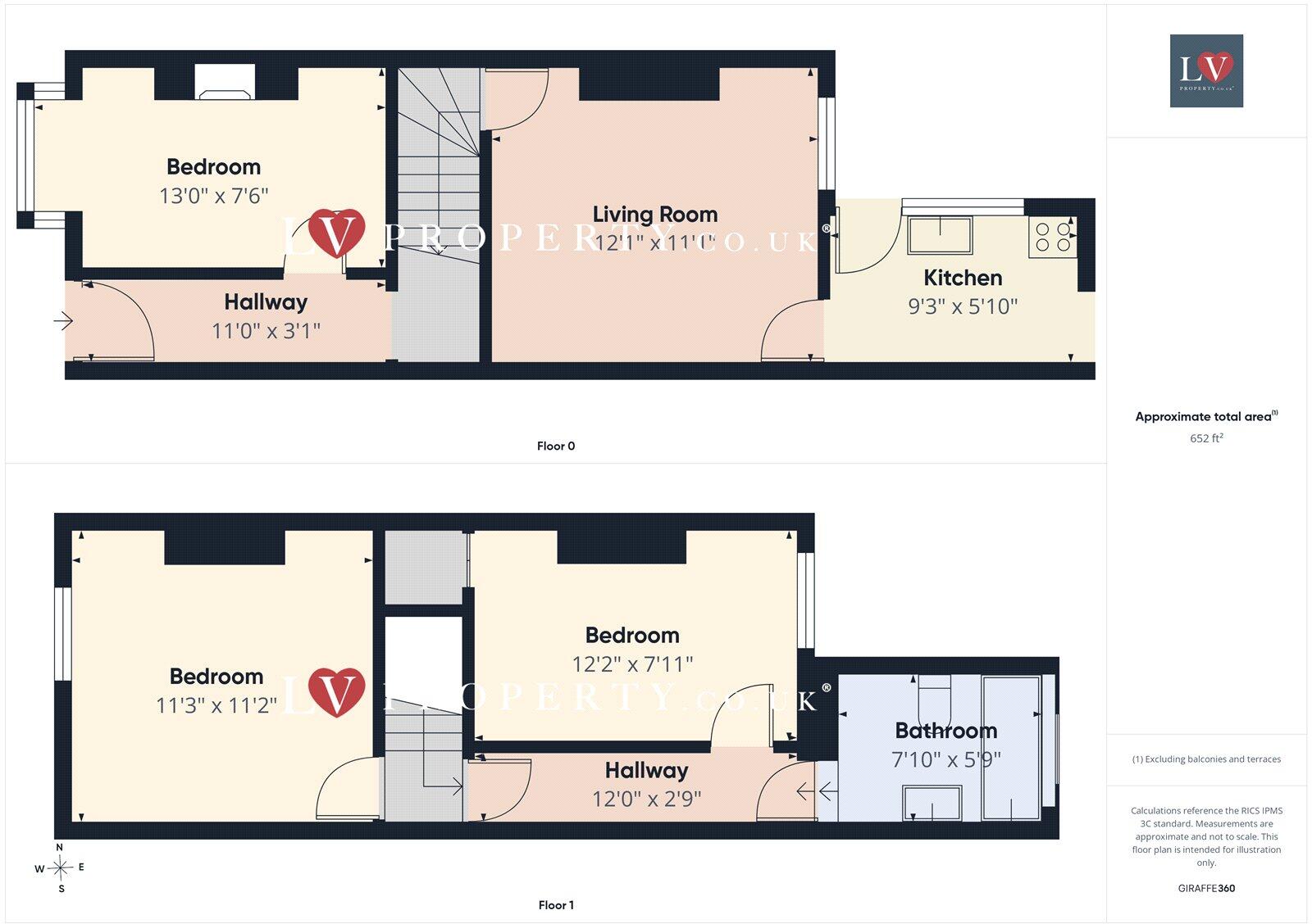 Harmer Street, Birmingham, West Midlands, B18 floorplan