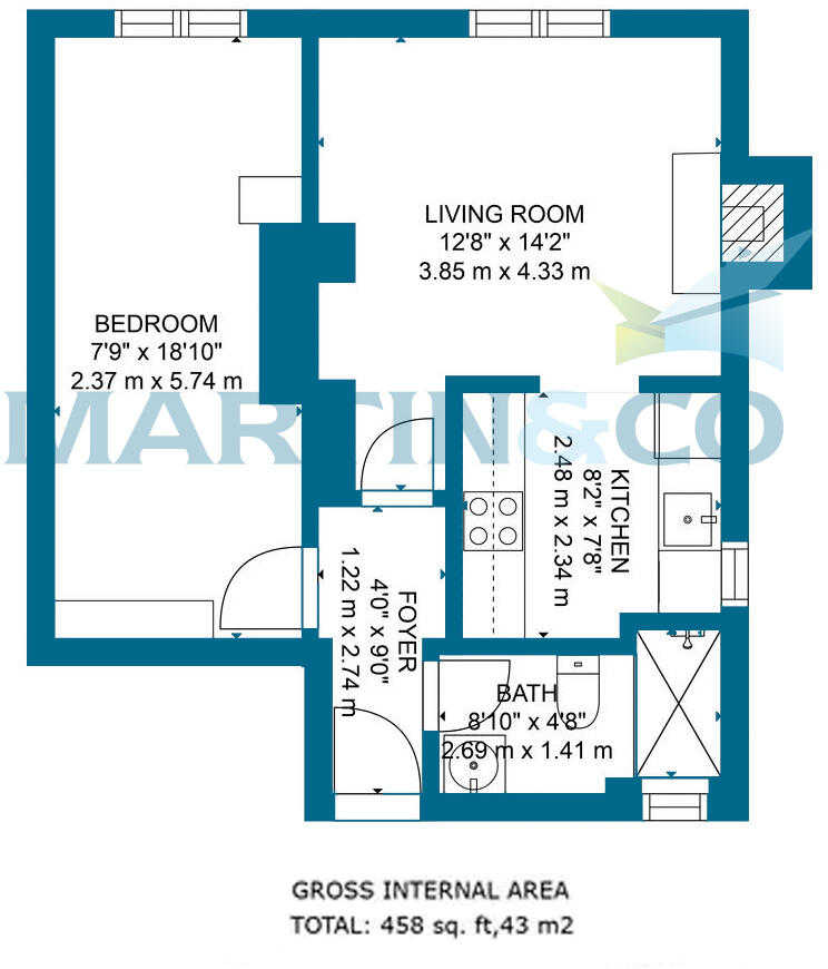 Beauchamp Avenue, Leamington Spa floorplan