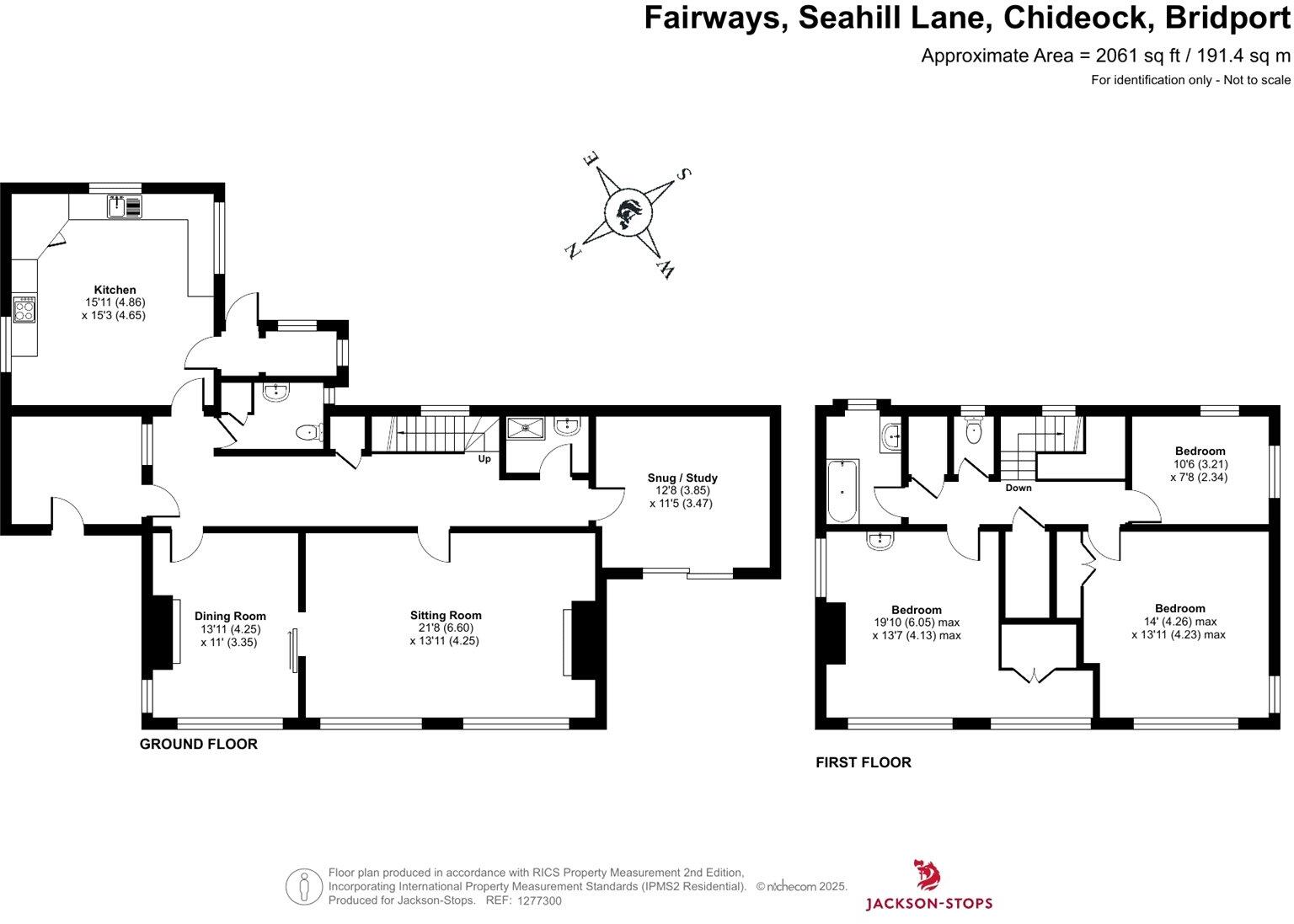 Seahill Lane, Chideock, Bridport, Dorset, DT6 floorplan