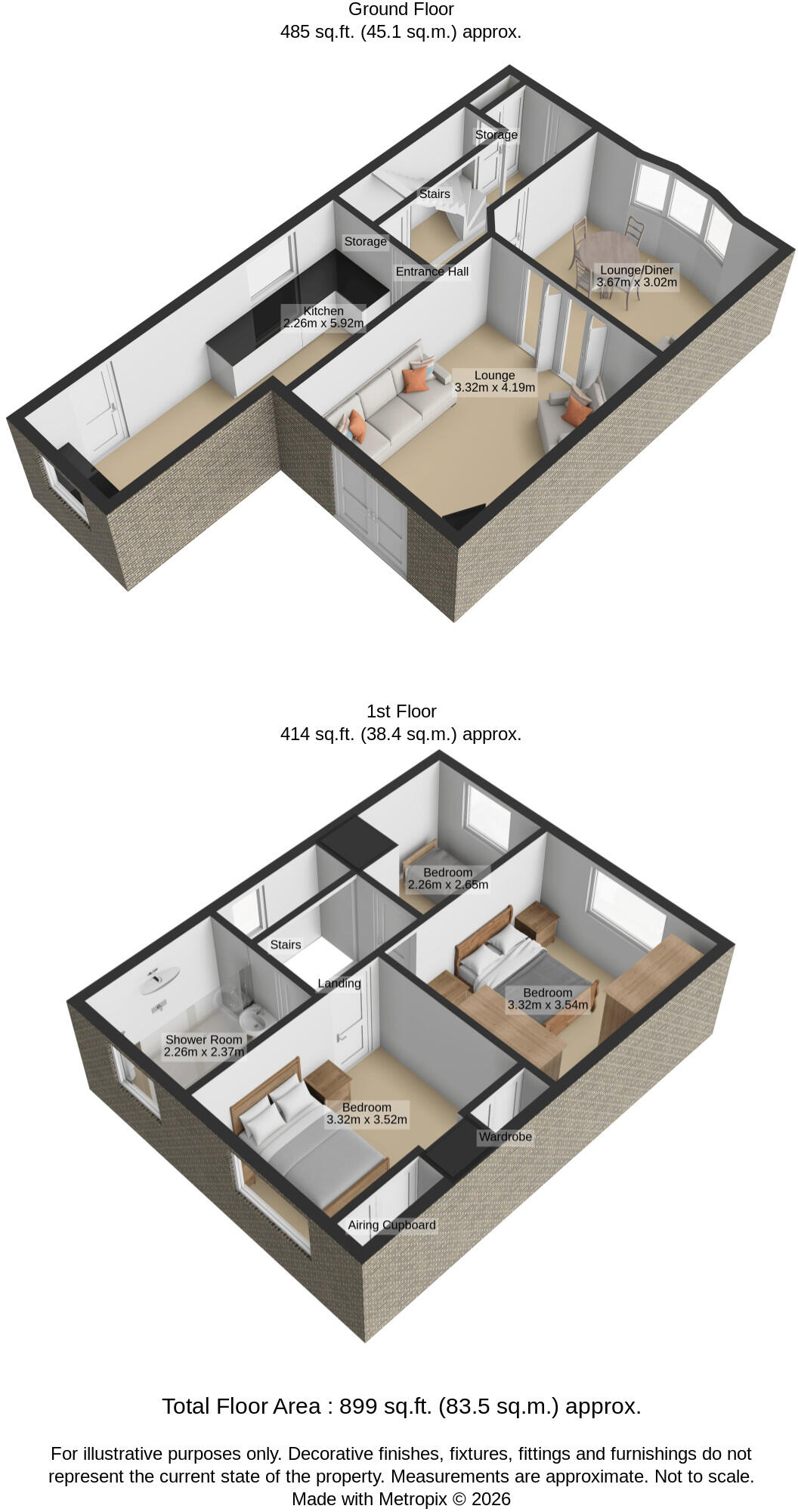 Kents Gardens, Moorends, Doncaster floorplan