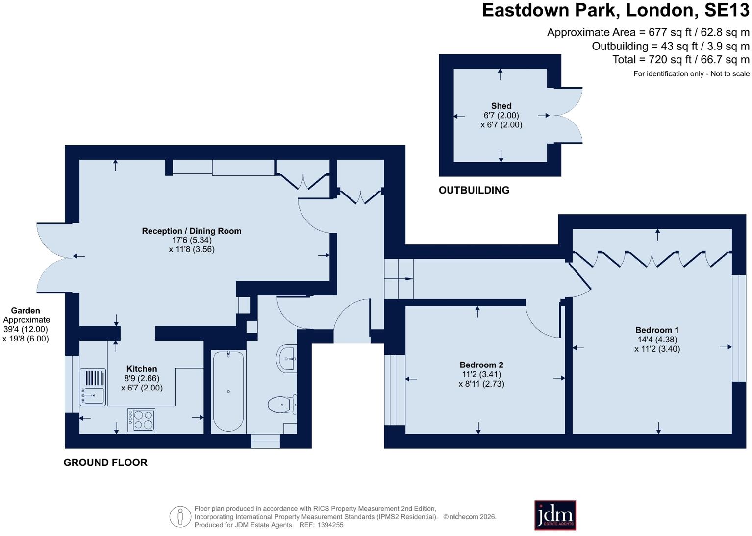 Eastdown Park, London, SE13 floorplan