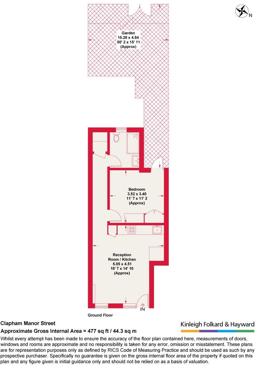 Clapham Manor Street, Clapham, London, SW4 floorplan