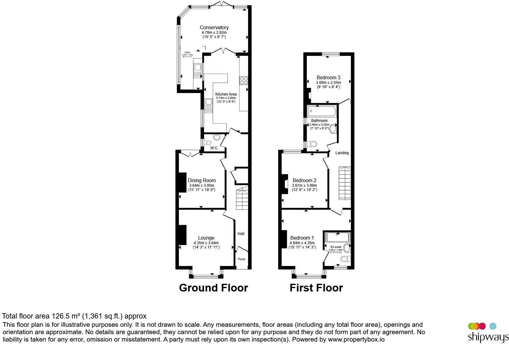 Manor Road, Rugby floorplan