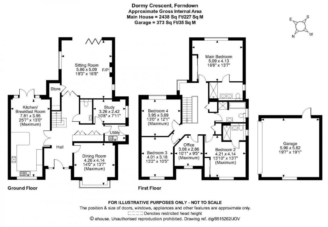 Dormy Crescent, Ferndown, BH22 floorplan