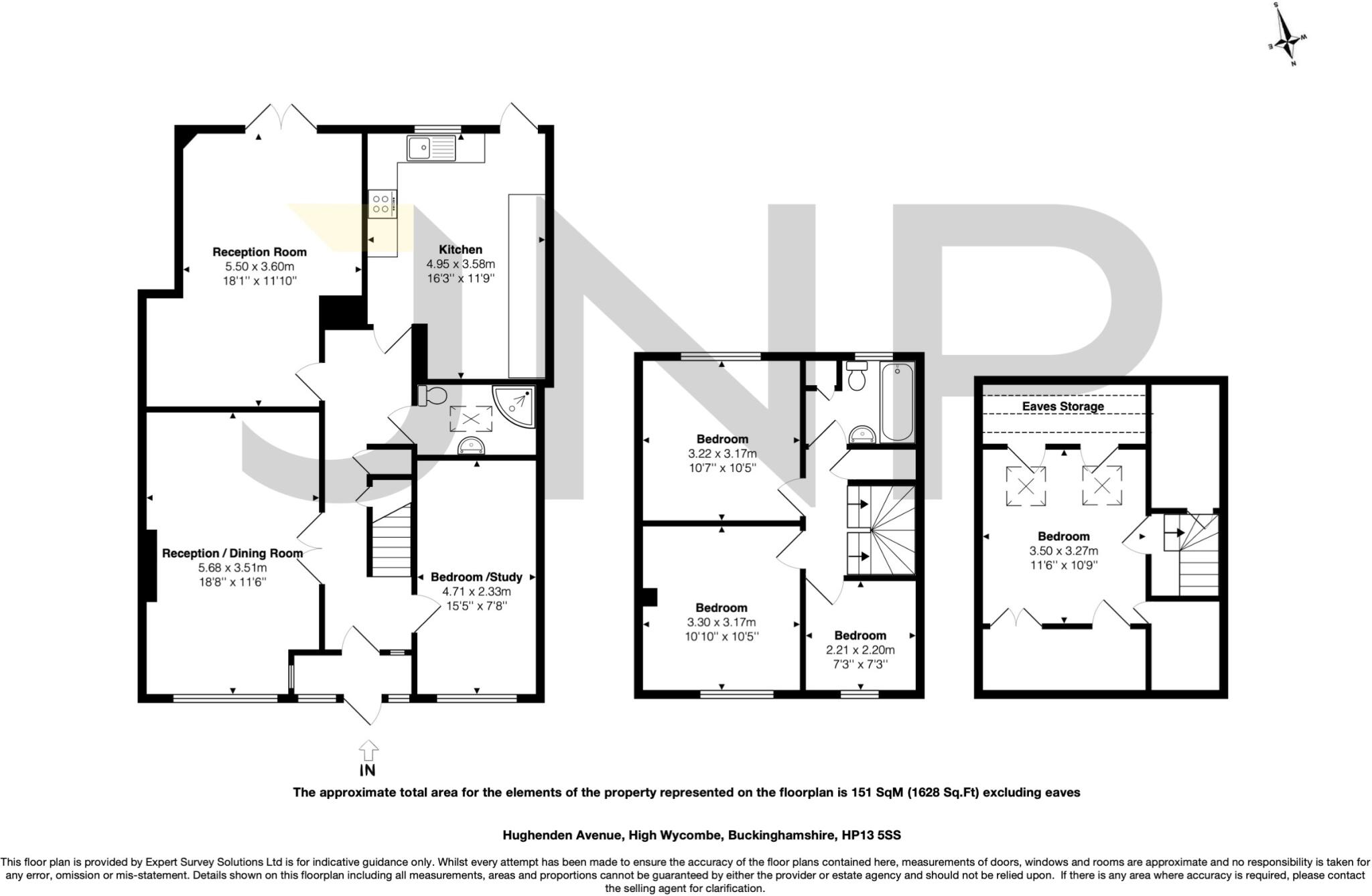 Hughenden Avenue, High Wycombe, Buckinghamshire, HP13 floorplan