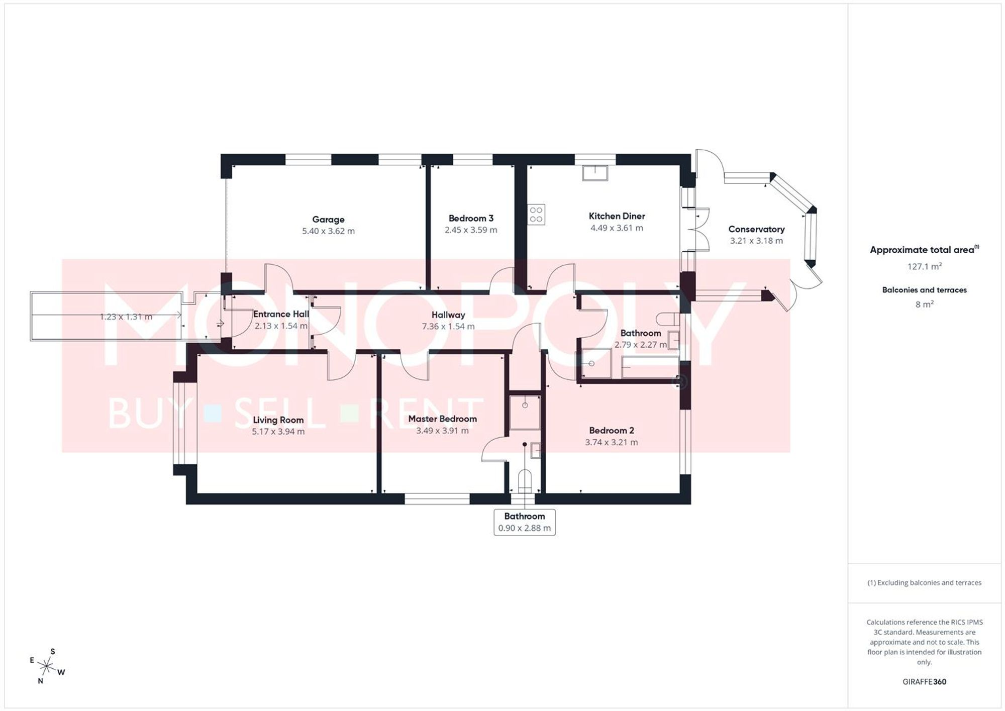 Trefnant, Denbigh, LL16 floorplan