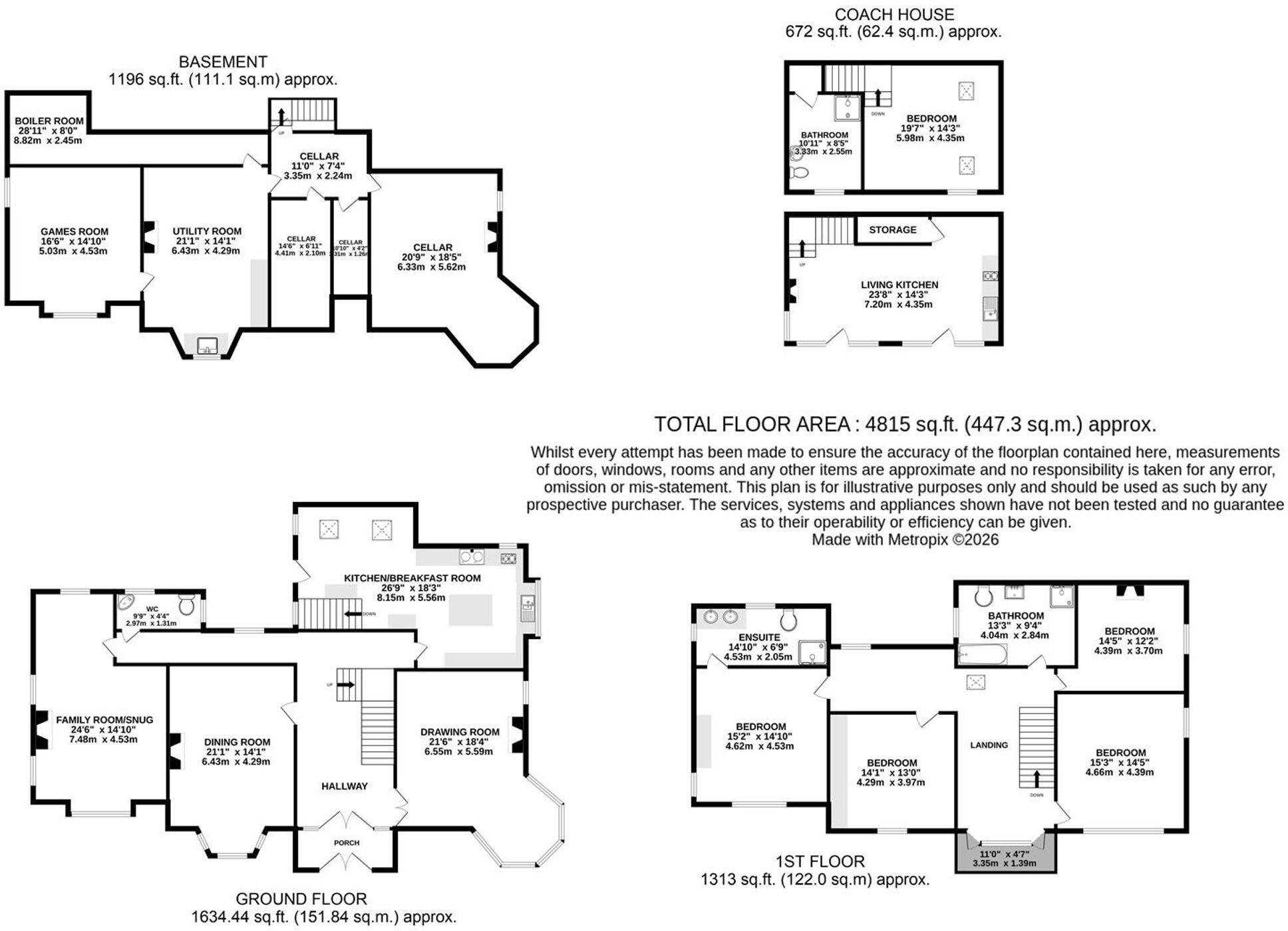 Trafford Road, Alderley Edge floorplan