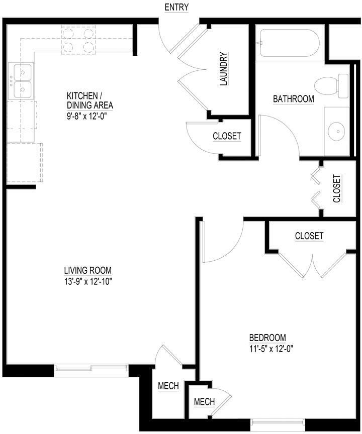 Monument Place floorplan