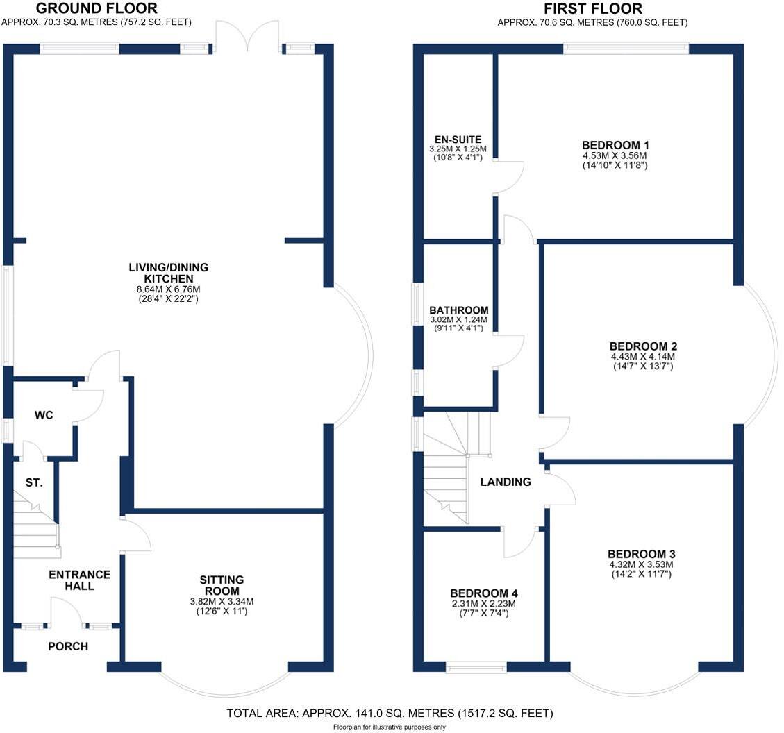 Priory Road, Bowdon floorplan