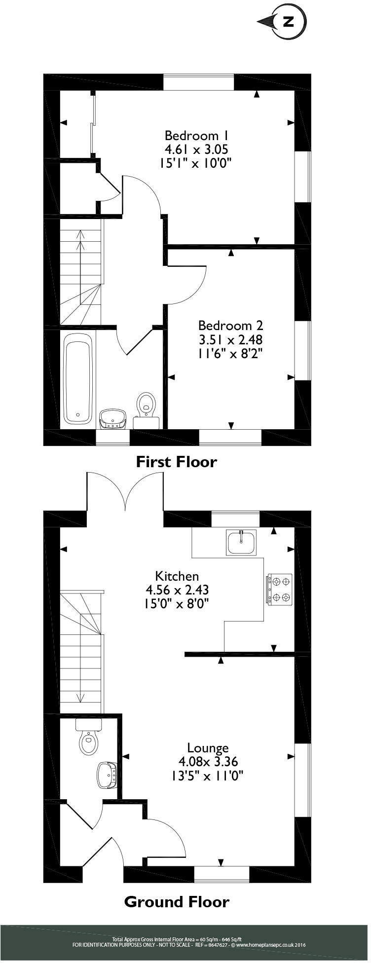 Cricketers Way, Oundle, Peterborough, PE8 floorplan