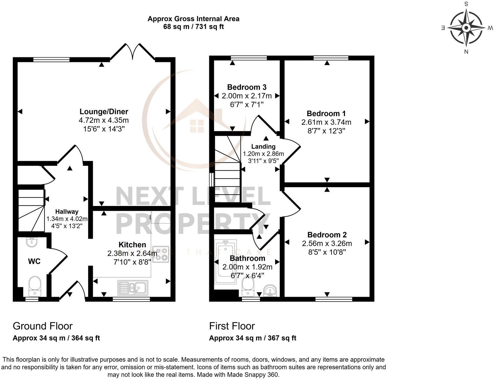 Teachers Close, Manea, PE15 floorplan