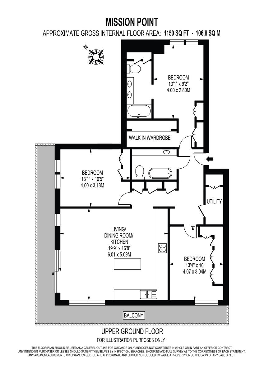 Paradise Street, SE16 floorplan