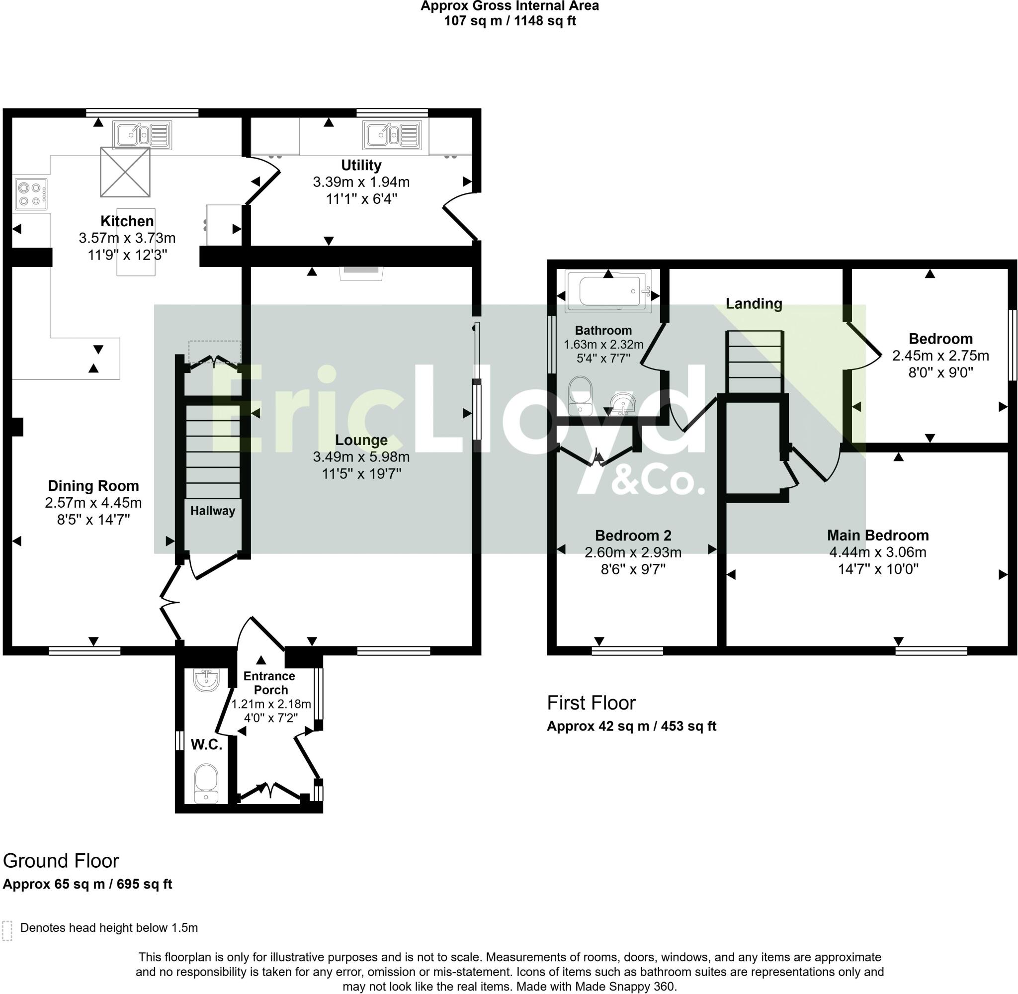 Listing floorplan