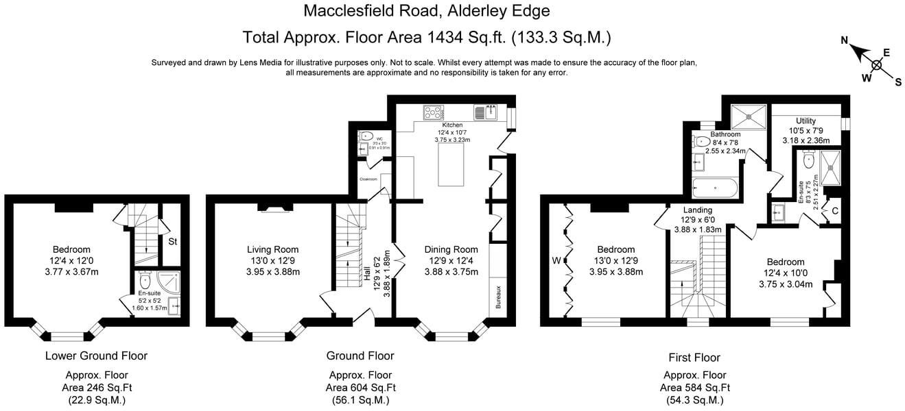 Macclesfield Road, Alderley Edge, SK9 floorplan