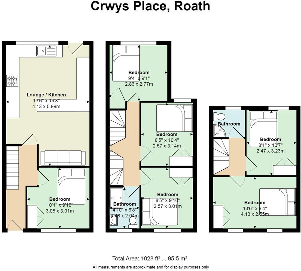 Crwys Place, Cathays floorplan