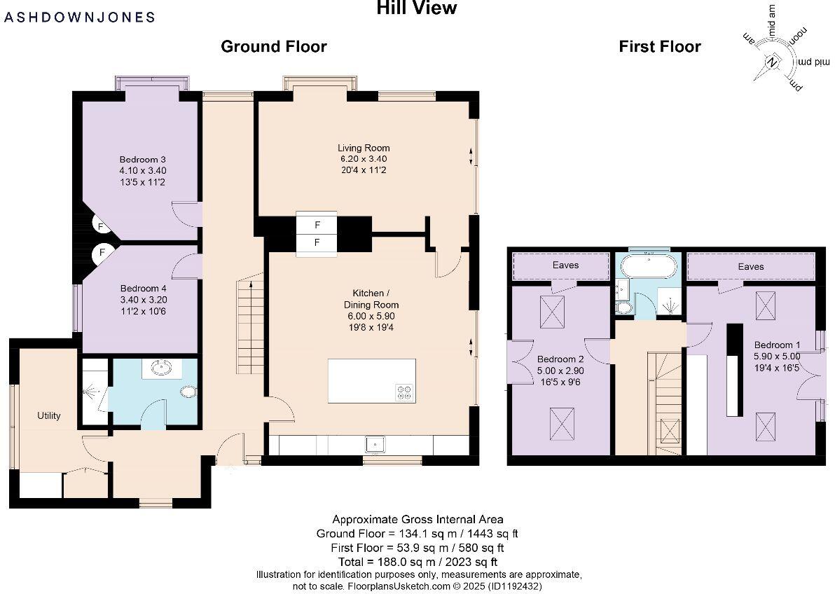 Hill View, Newton In Cartmel, Grange-over-Sands, LA11 6JH floorplan