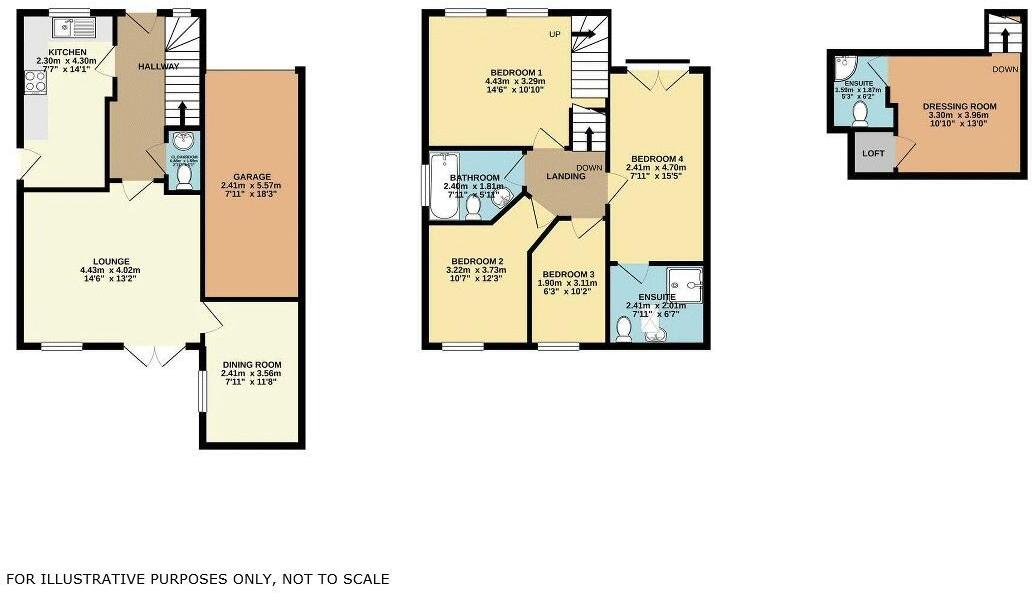 Merlin Close, Brownhills/Walsall Wood floorplan