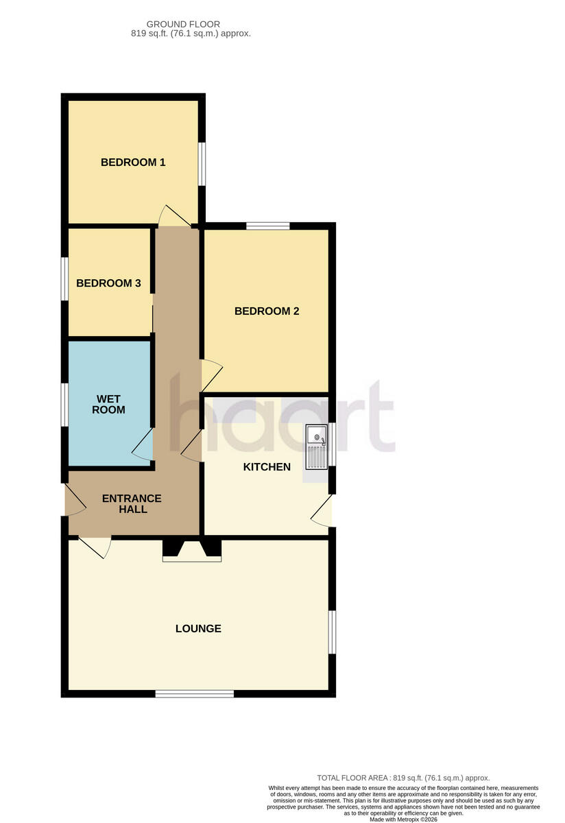 Wisbech Road, Walpole St Andrew floorplan