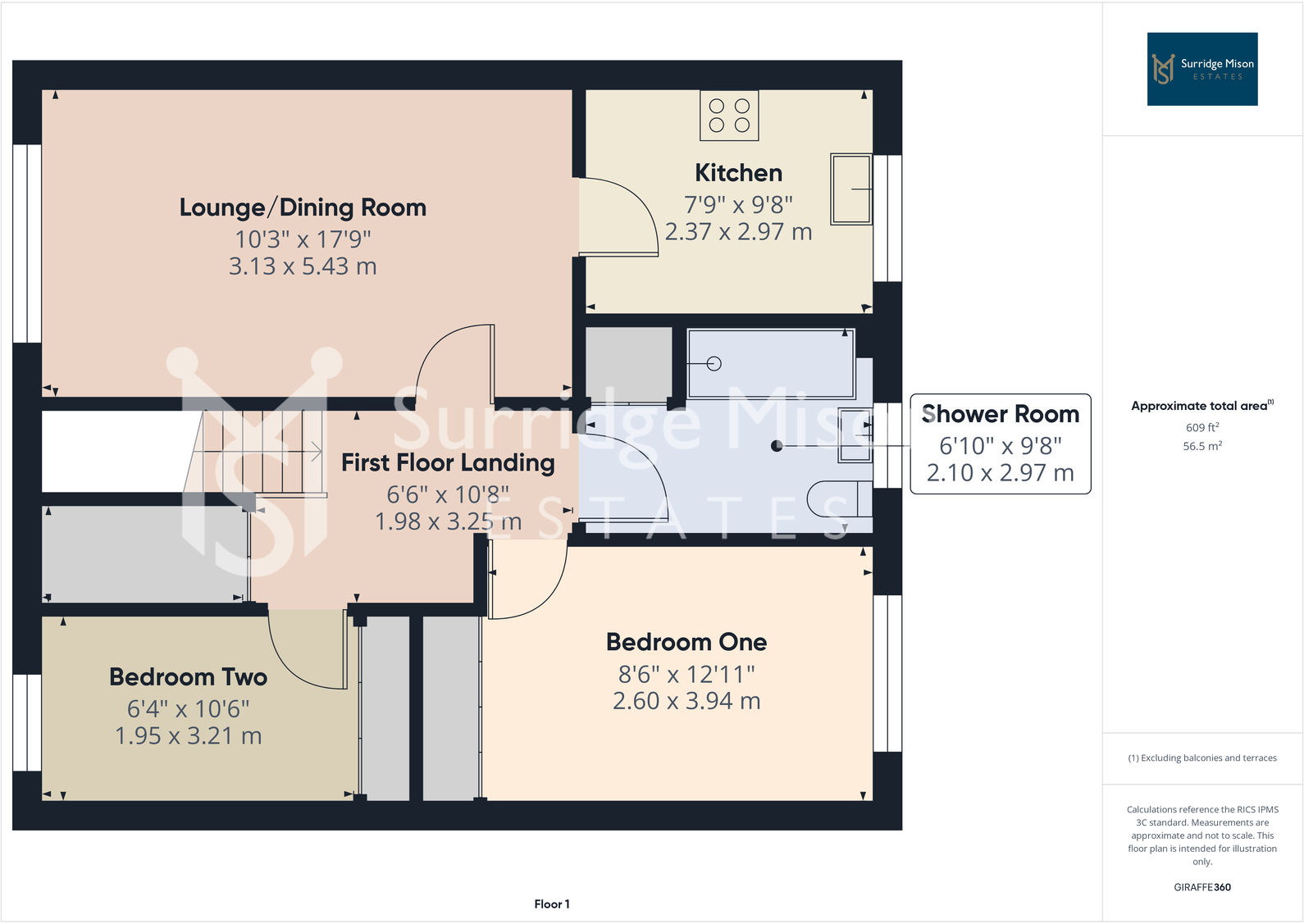 Church Bailey, Westham, Pevensey, East Sussex, BN24 floorplan