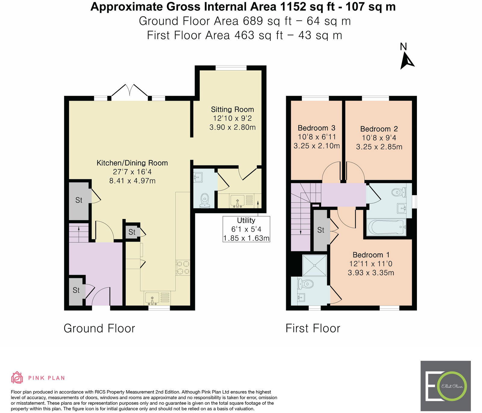 Red Pippin Road, Bishops Cleeve, Cheltenham, GL52 8FY floorplan