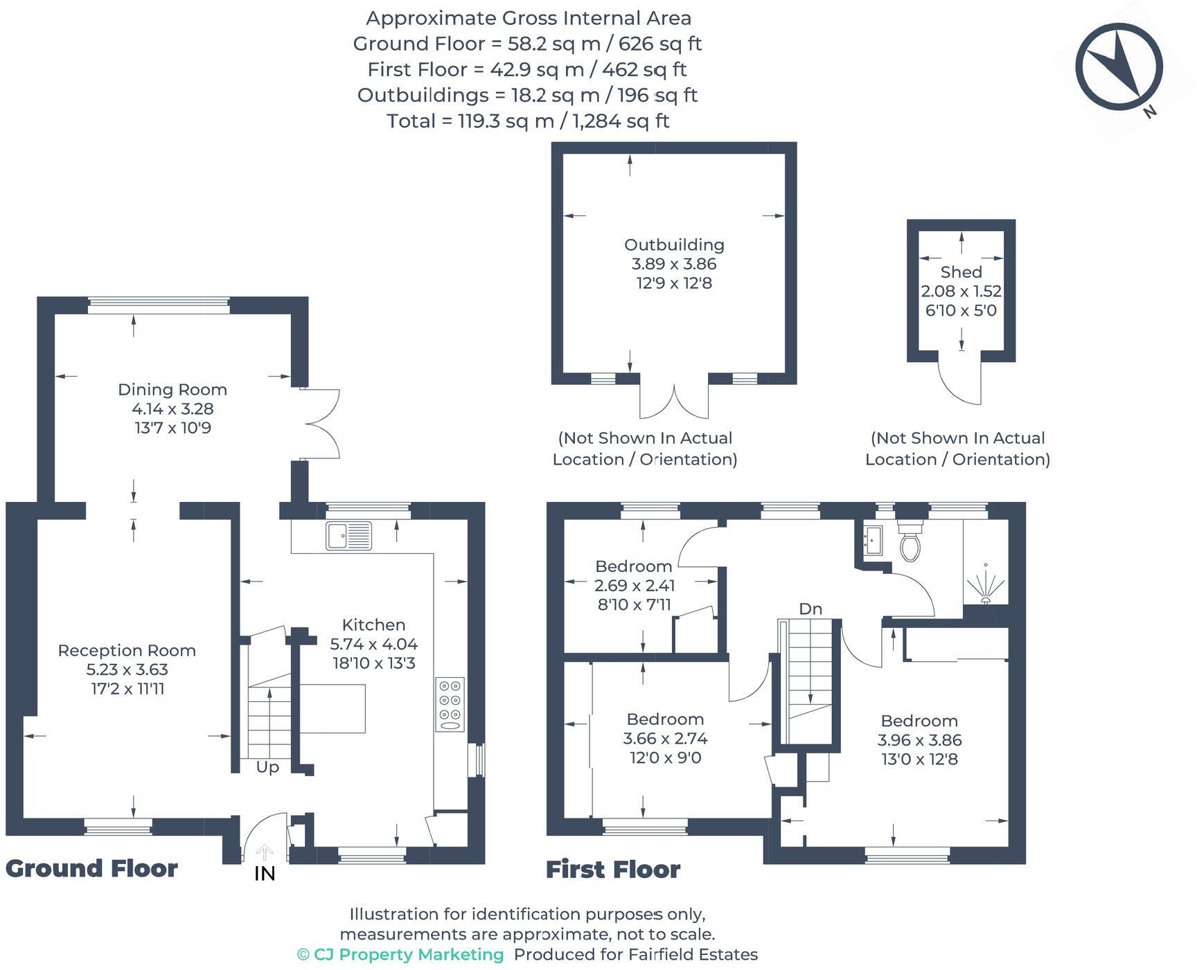The Harebreaks, Watford, WD24 floorplan
