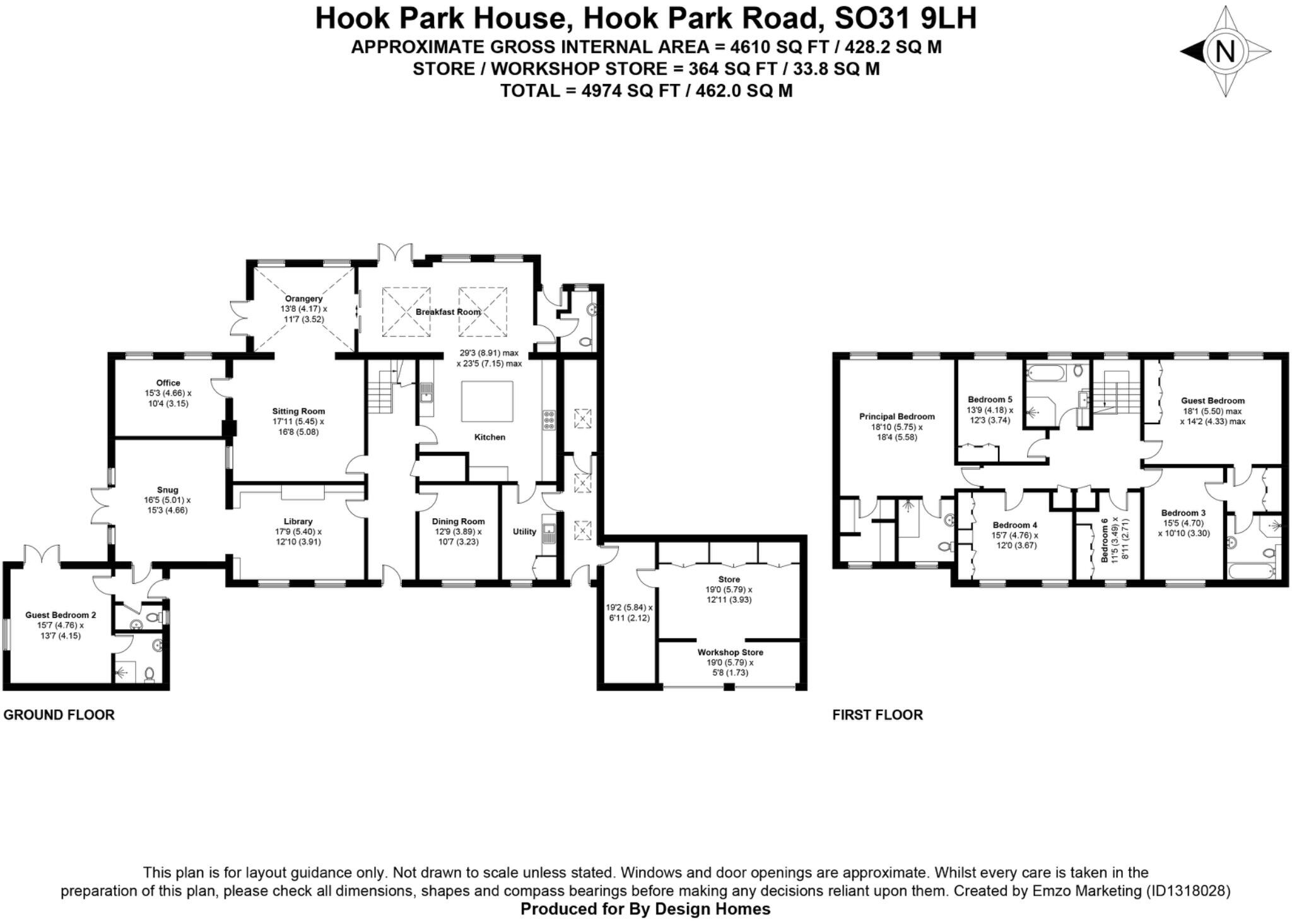 Hook Park Estate Warsash SO31 floorplan