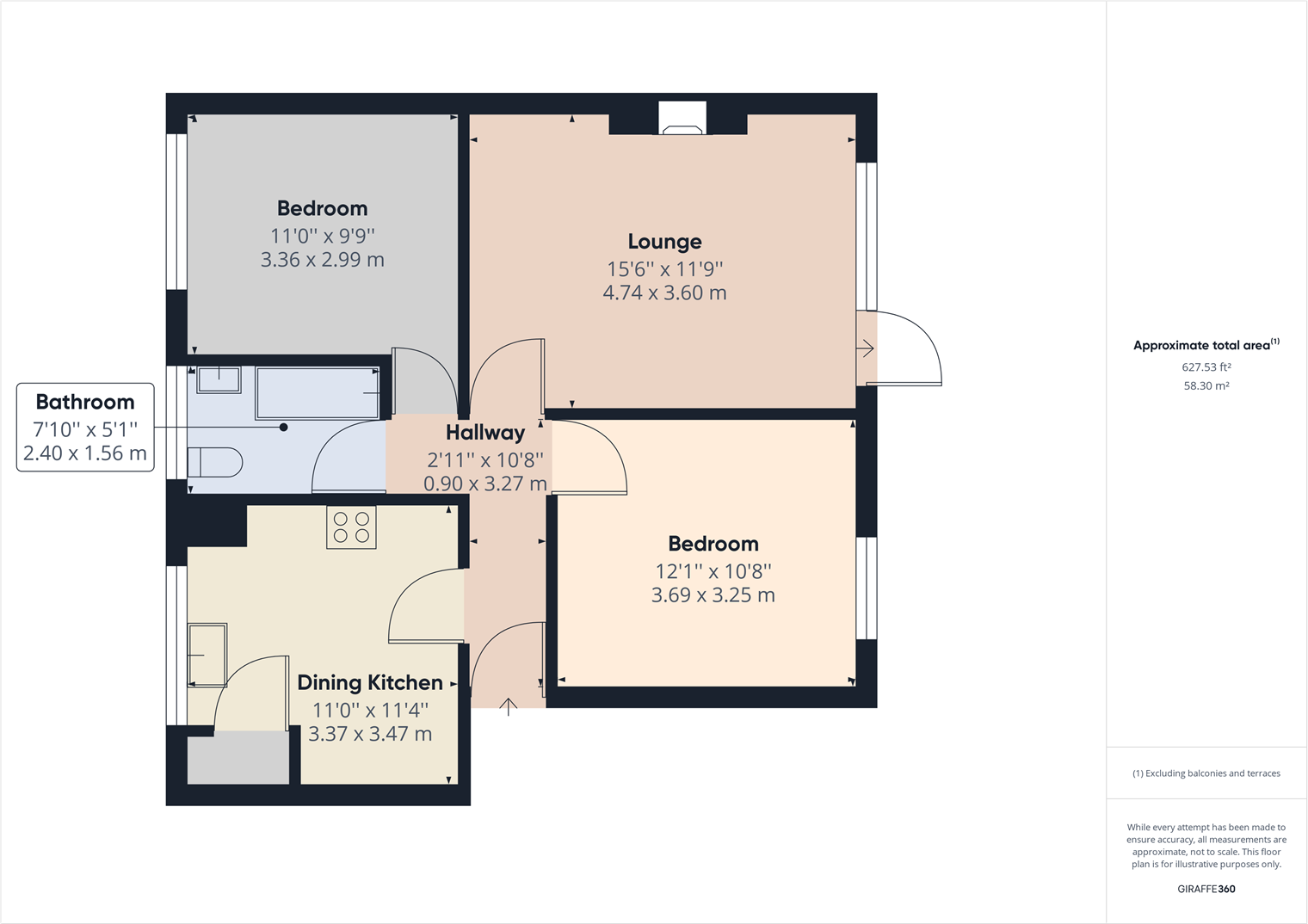 Malvern Avenue, Stourbridge floorplan
