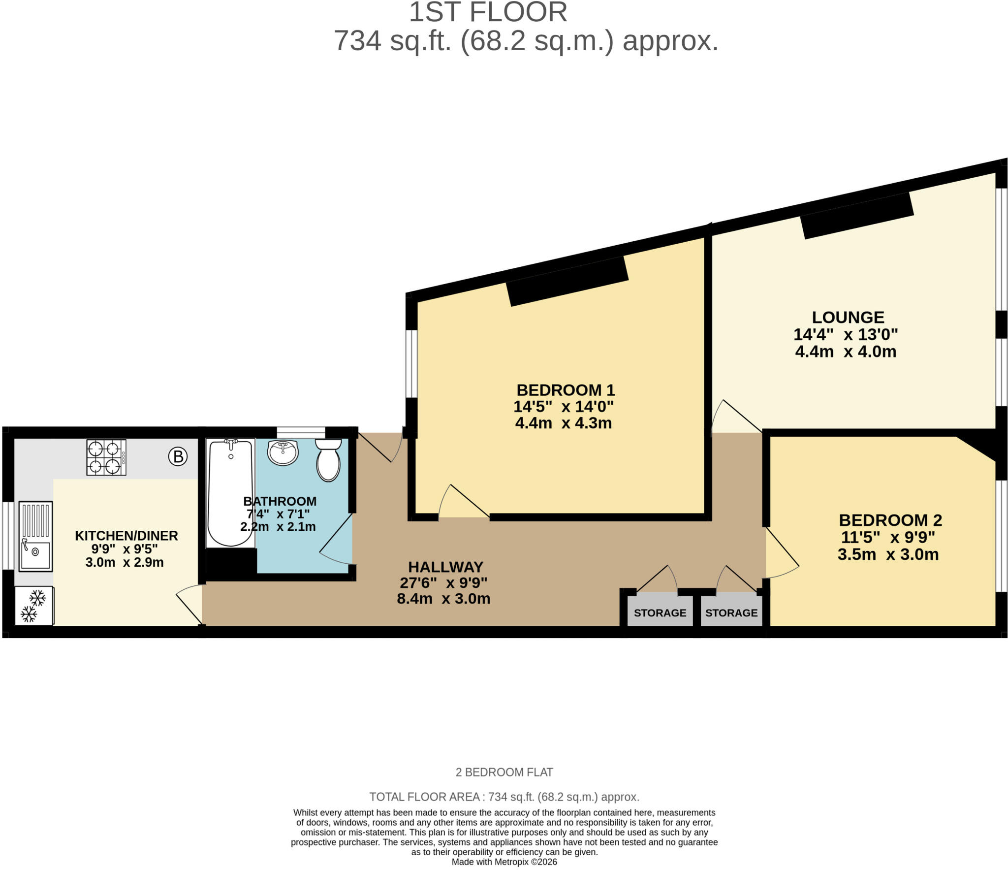 Bromley Road, Bromley floorplan