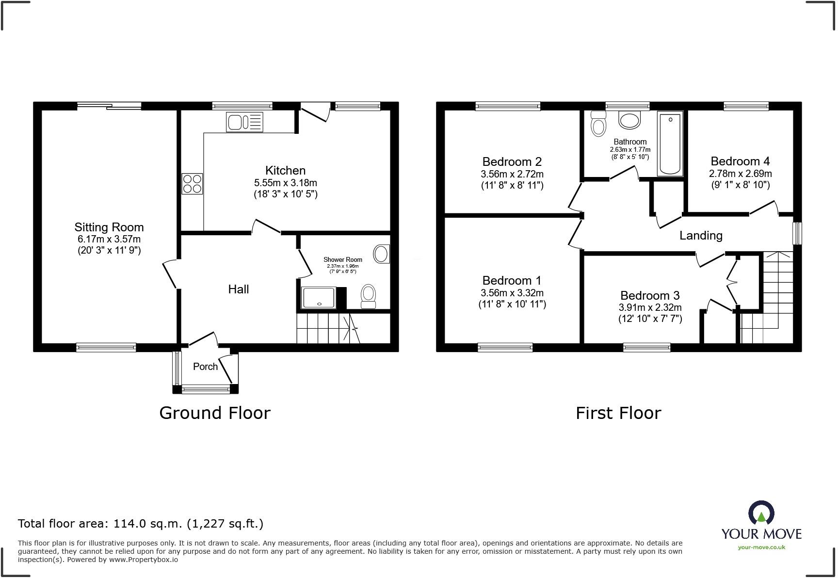 Dover Road, Walmer, Deal, Kent, CT14 floorplan