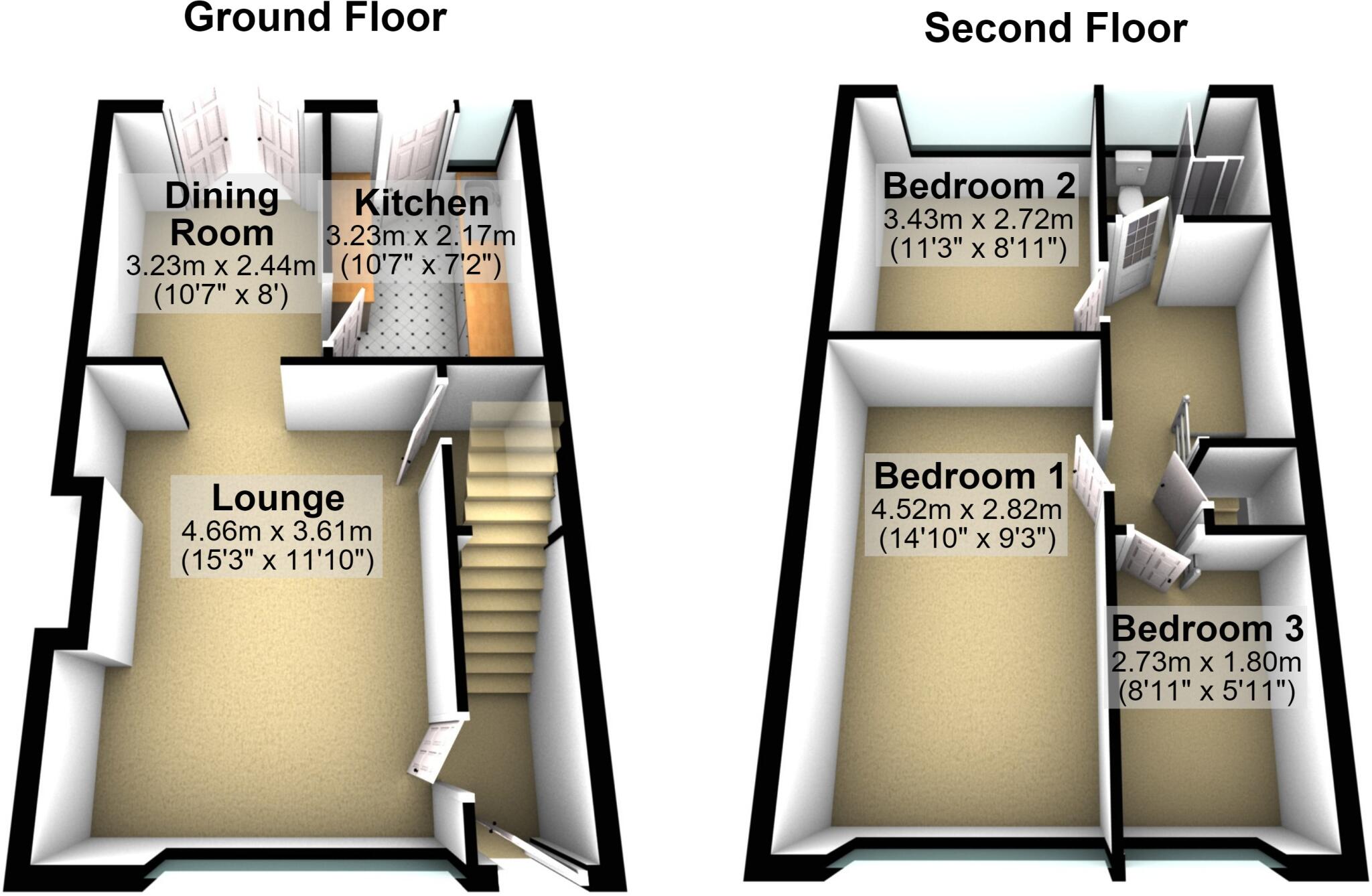 Valley Court, Liversedge, WF15 floorplan