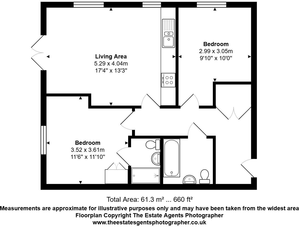 11, Herschell Court floorplan