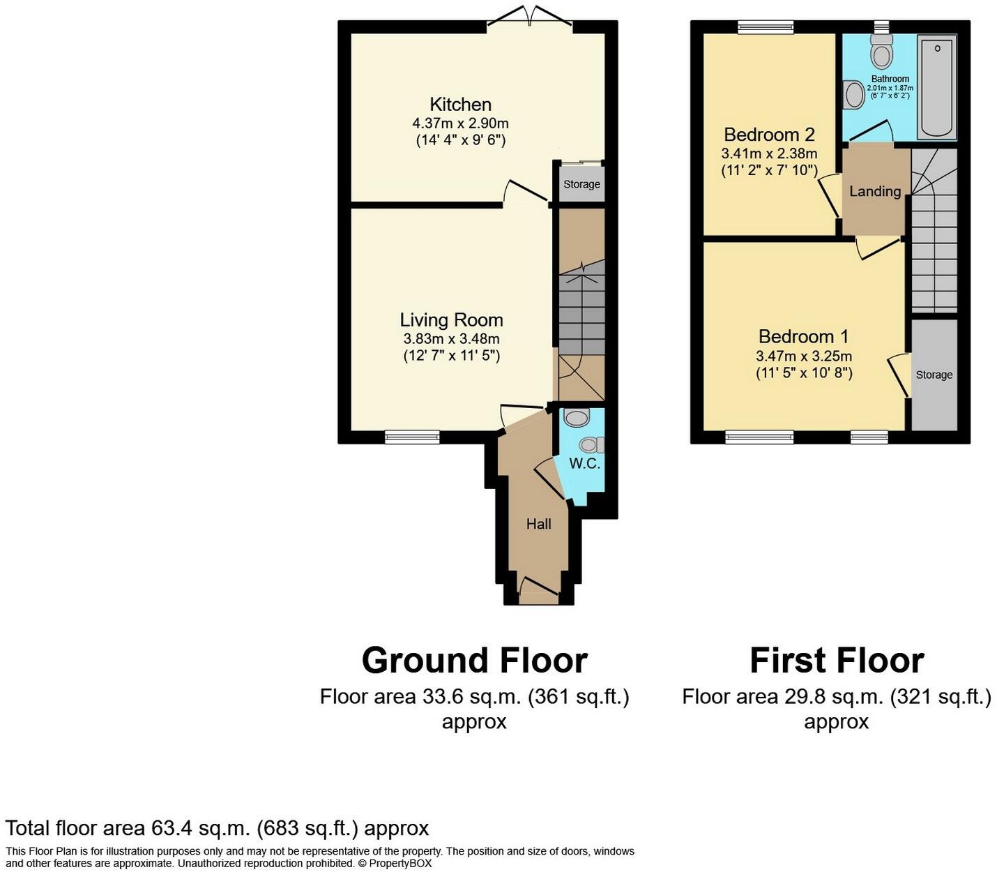 Eddleston Road, Swindon, Wiltshire floorplan