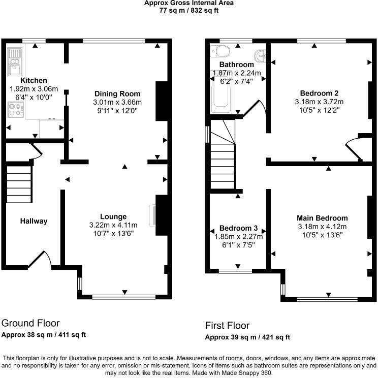 4 Berkshire Way, Mitcham, Surrey, CR4 1QT floorplan
