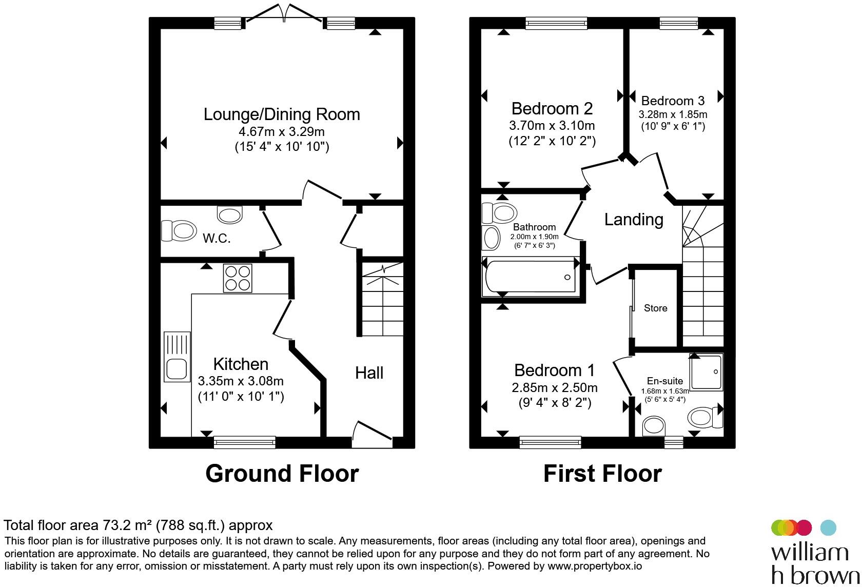 Tupton Road, Clay Cross, Chesterfield floorplan