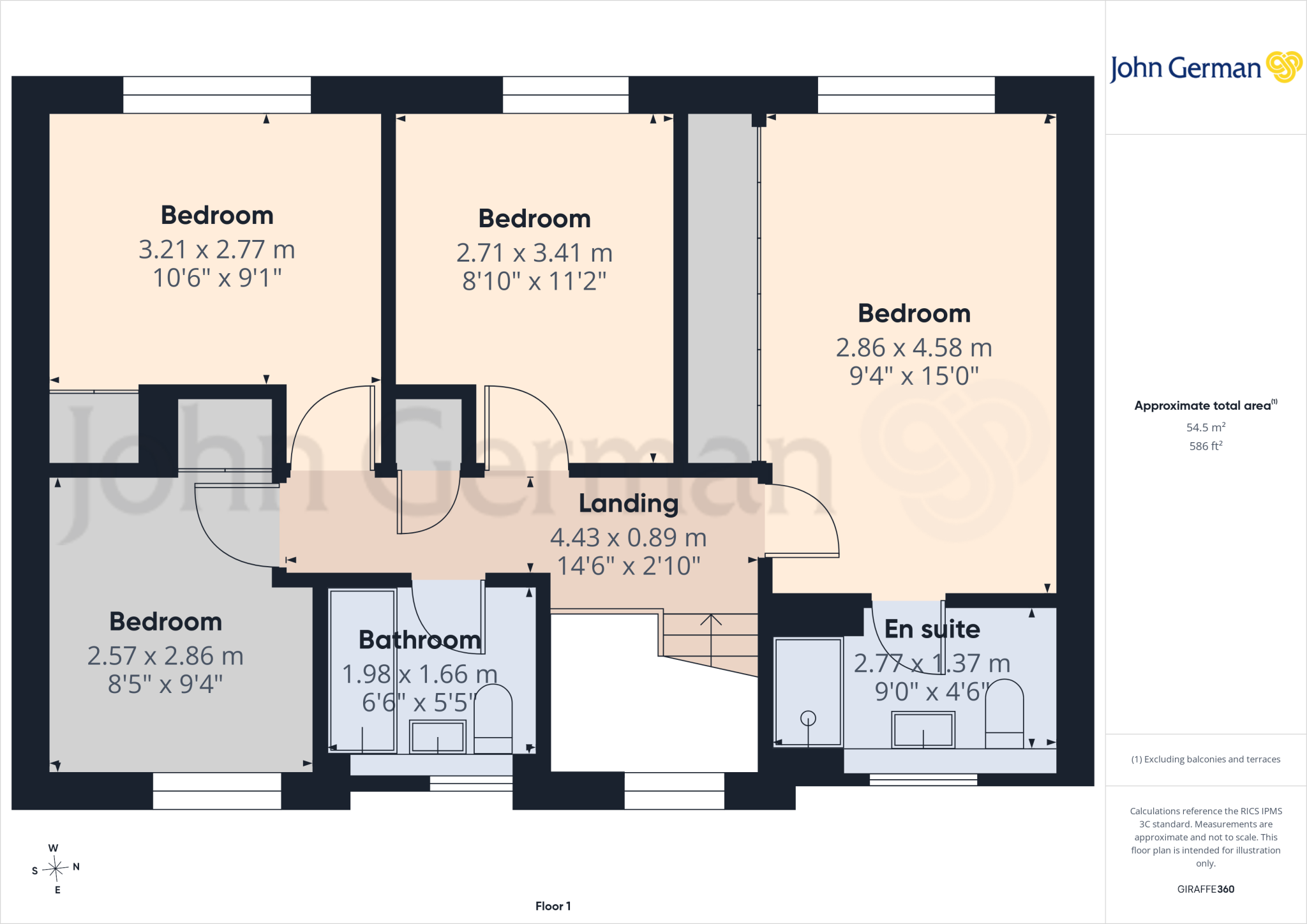 Vine Close, Hixon floorplan