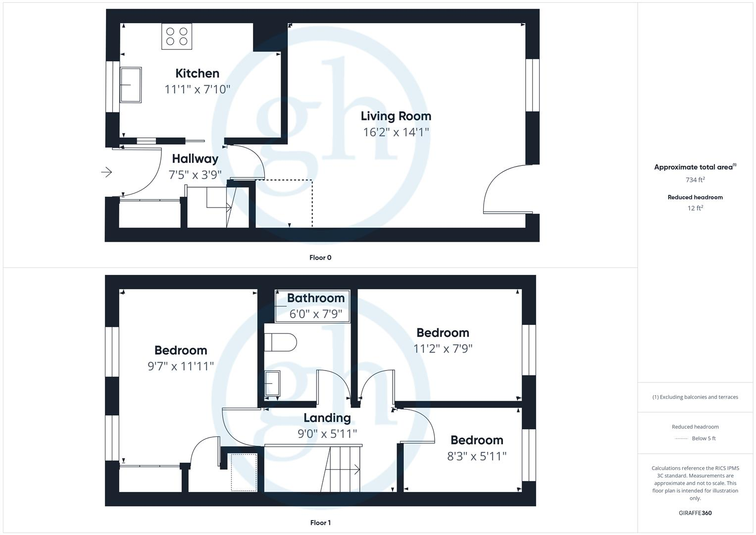 Armstrong Close, Pinner floorplan