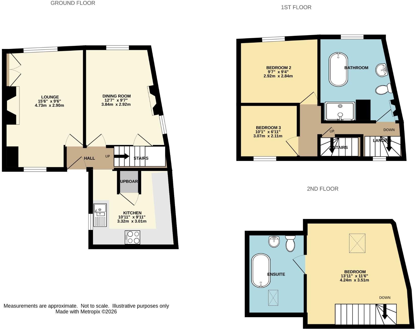 Sunnyside, Elliotts Yard, Staithes  floorplan