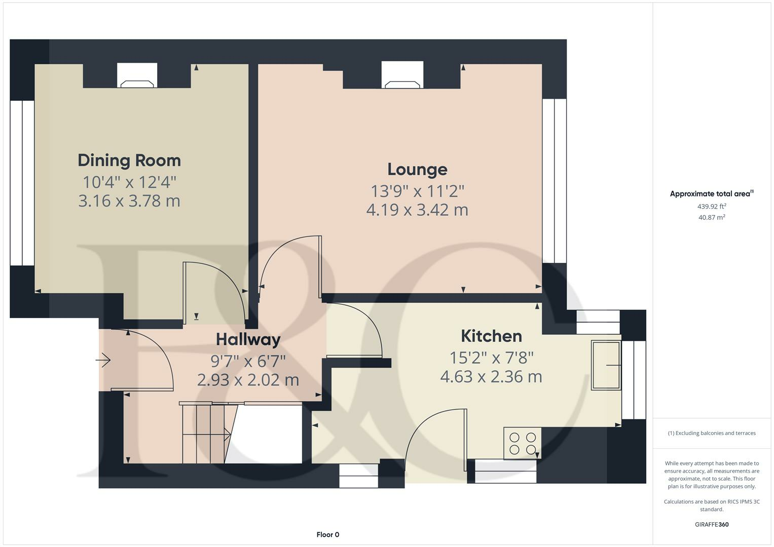 Chevin Road, Strutts Park, Derby floorplan
