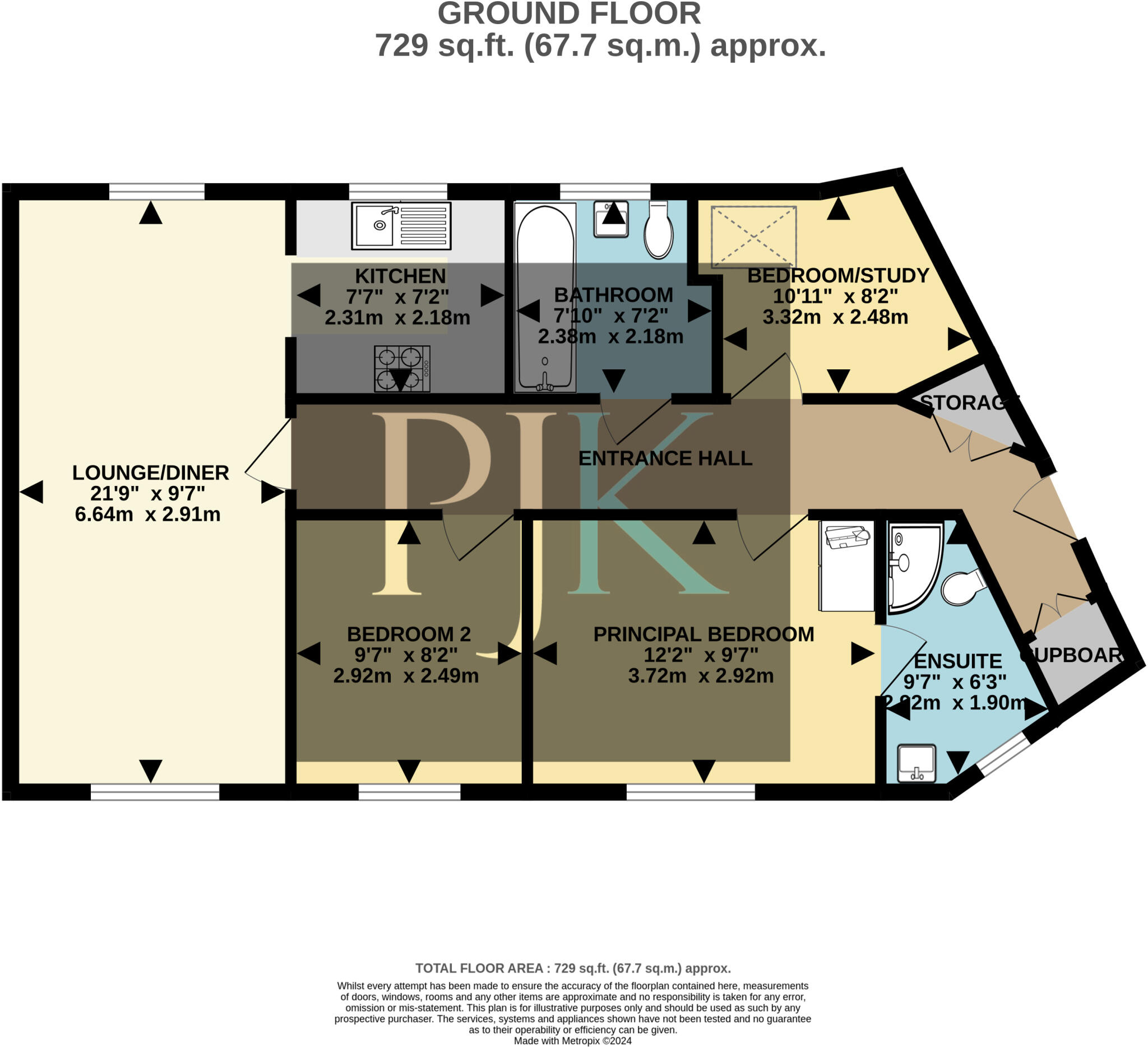 10 Cedarwood Close, Northenden, Greater Manchester, M22 floorplan